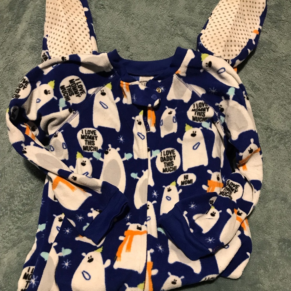 TCP onesie footie PJs. size 5T